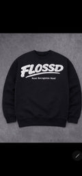 Black Crewneck - FLOSSD