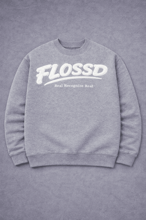 Crewneck Gray - FLOSSD